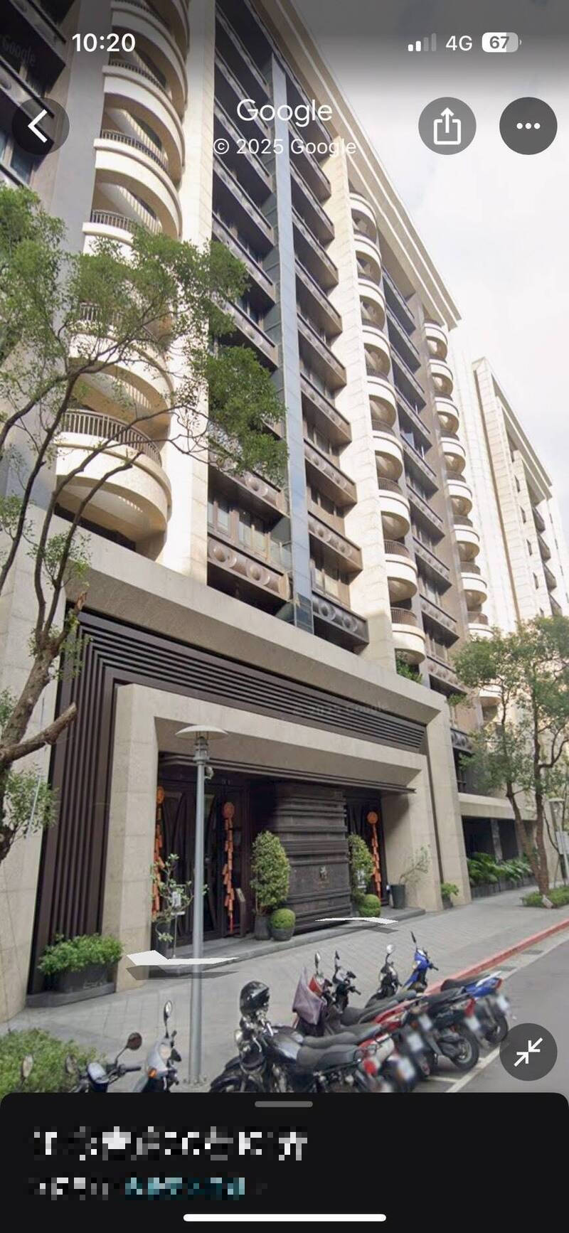 北市信義區永吉路一處豪宅,昨晚發生雙屍案。(記者姚岳宏翻攝Google Map) 北市信義區永吉路一處豪宅,昨晚發生雙屍案。(記者姚岳宏翻攝Google Map)