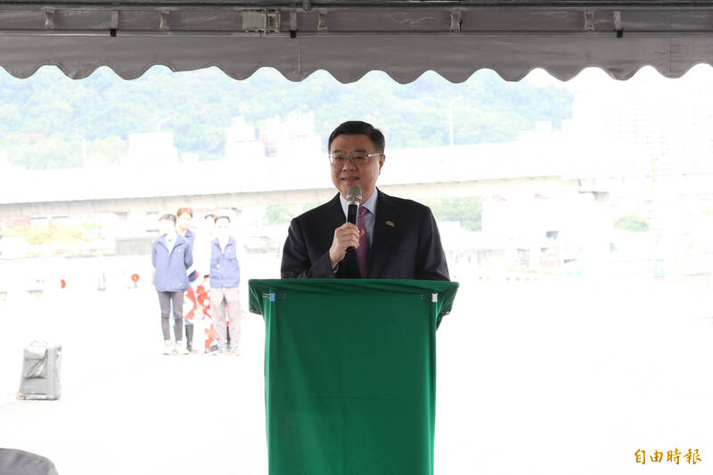 行政院長卓榮泰致詞說,發生事情時,中央地方合為一心,做好事情,才是大家共同期待。(記者黃政嘉攝) 行政院長卓榮泰致詞說,發生事情時,中央地方合為一心,做好事情,才是大家共同期待。(記者黃政嘉攝)