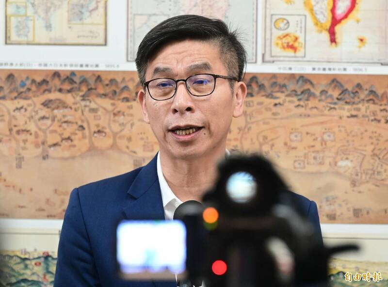 立法院民進黨團幹事長鍾佳濱。(記者王藝菘攝) 立法院民進黨團幹事長鍾佳濱。(記者王藝菘攝)