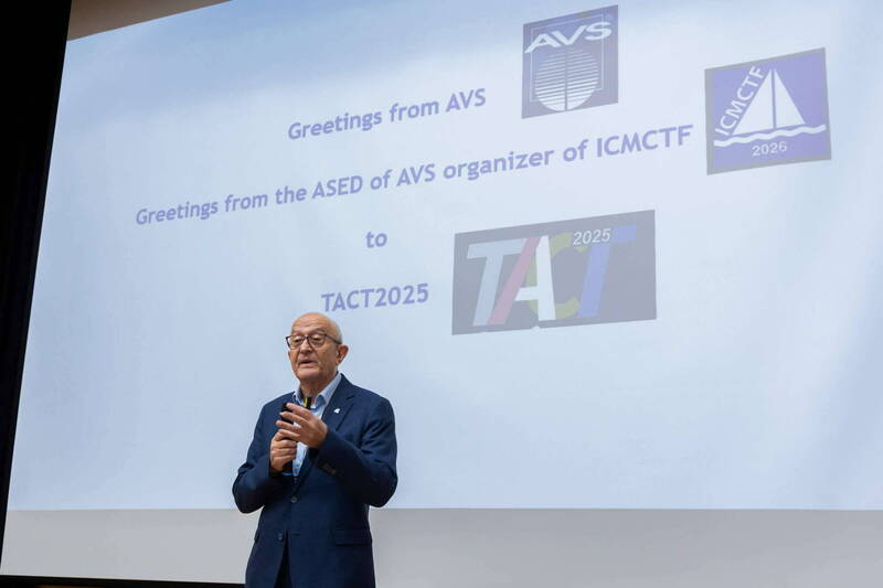 台灣將首度主辦「國際冶金鍍膜與薄膜會議」 展現全球領導地位