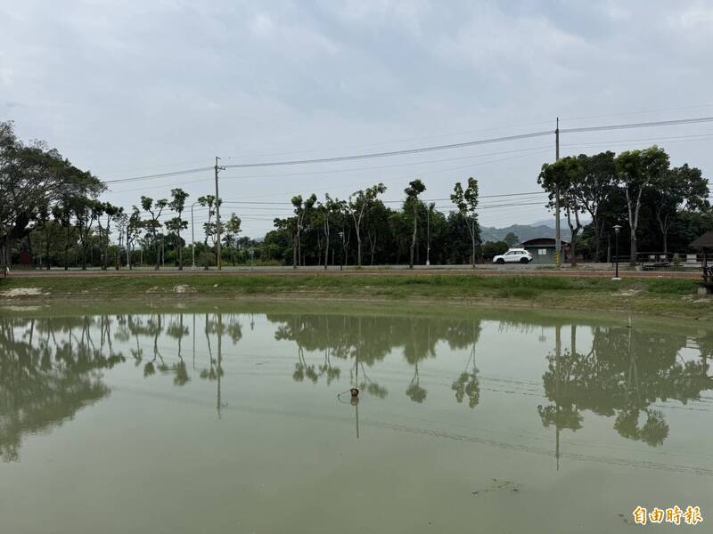 台南鹿陶洋江家古厝半月池11月中落成 引古井水變活水