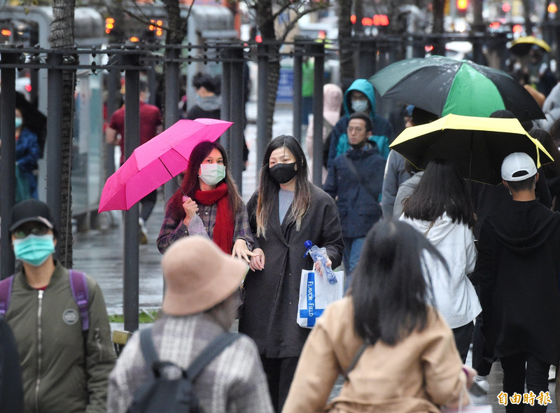 週三北台灣仍有雨!溫度陡降注意保暖  沿海防長浪