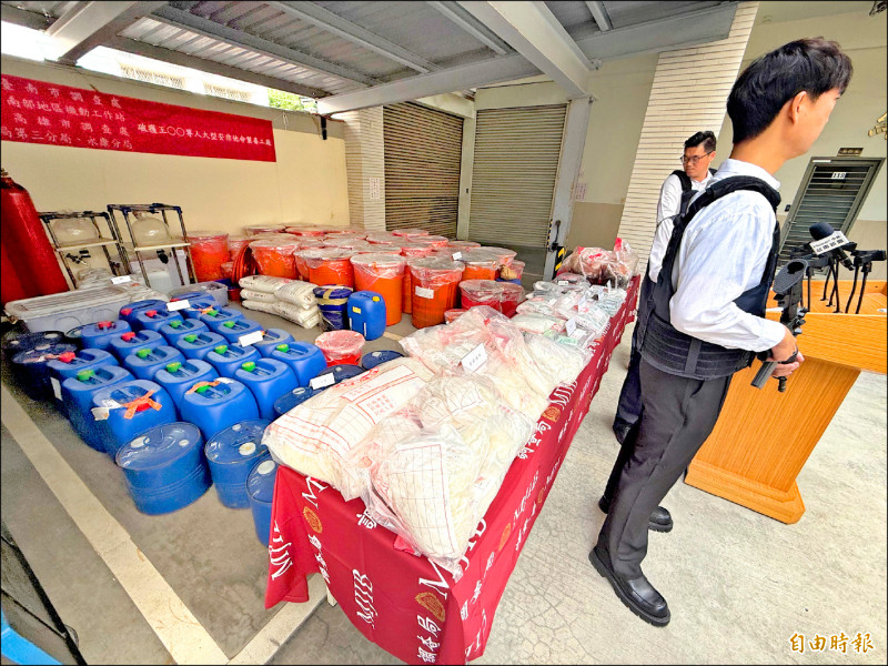台江國家公園旁 魚塭變製毒廠 颱風天破毒窟 查獲黑市近2億毒品