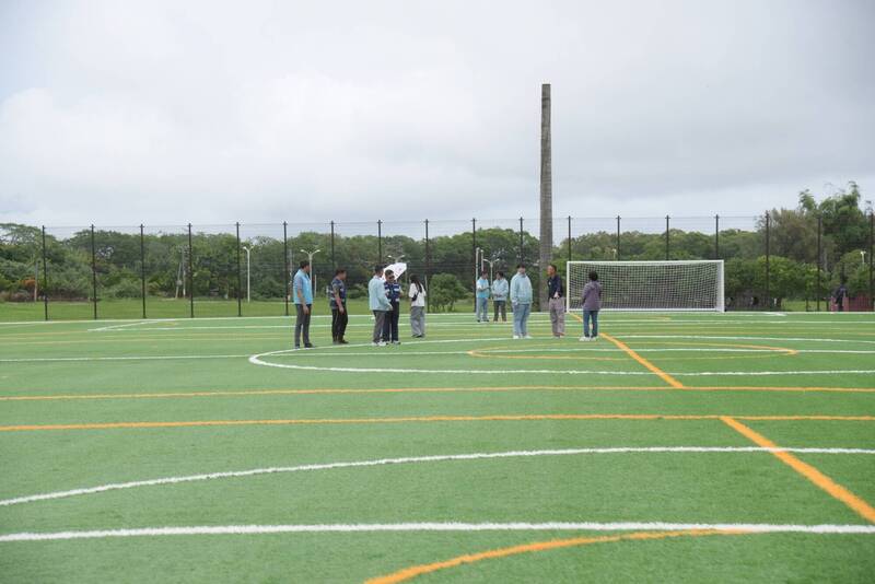 花蓮市足球場地不足 佐倉運動公園8人制足球場將完工