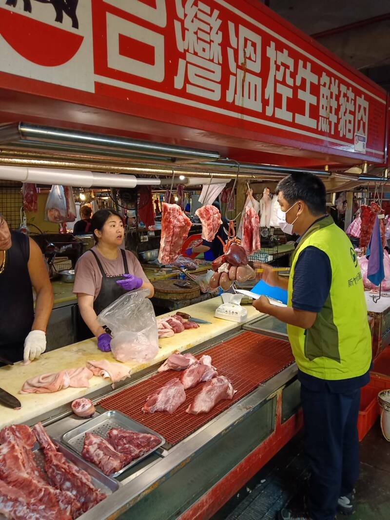 新竹市公有市場豬肉攤商 免收1個月租金