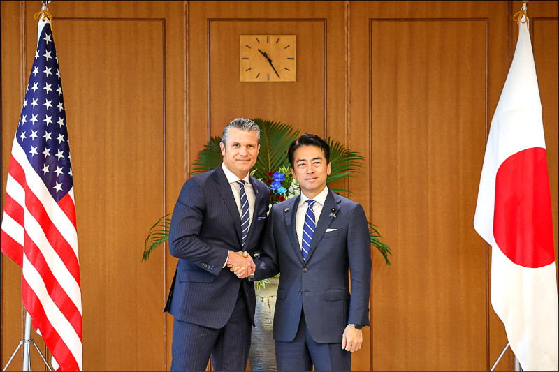 赫格塞斯：美日同盟嚇阻中國侵略