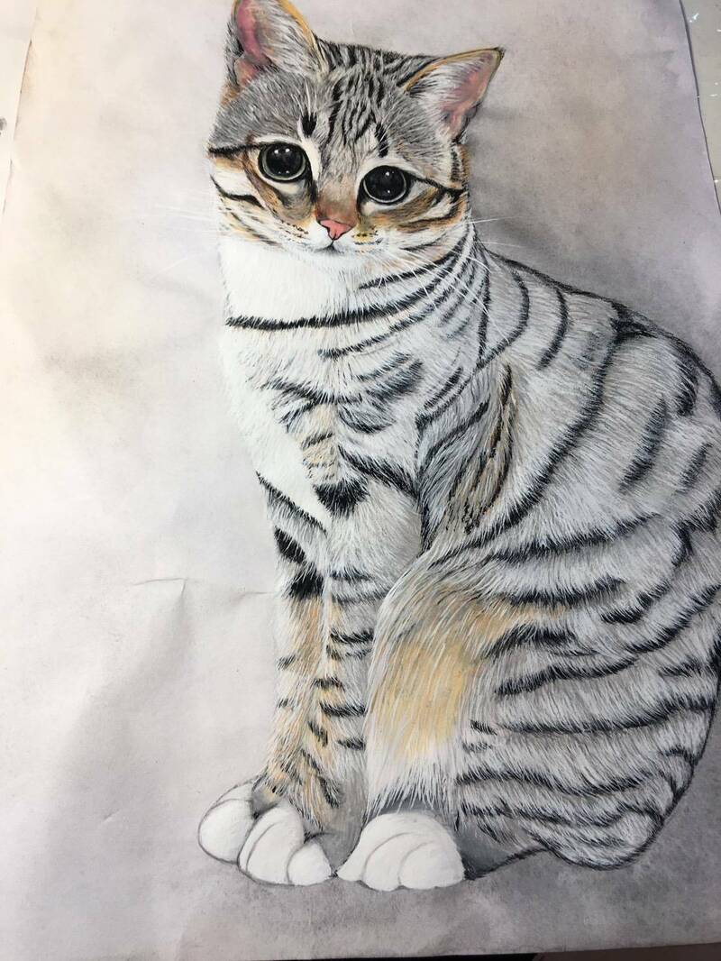 獨家》油漆師傅苦學《夢中的婚禮》獲百萬人瀏覽 繪畫也超厲害