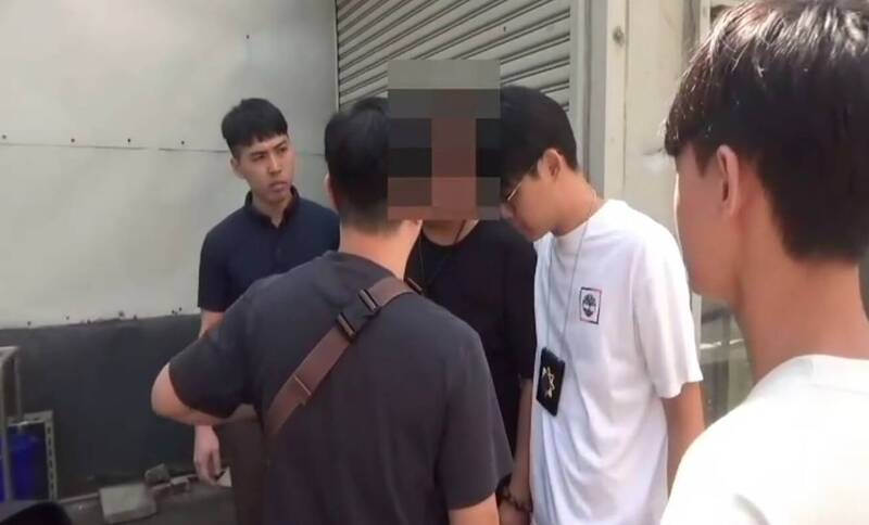 警方逮捕犯案车手。（警方提供）