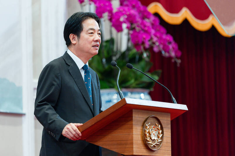 總統賴清德今天主持「國家氣候變遷對策委員會」第5次委員會議。(圖由總統府提供) 總統賴清德今天主持「國家氣候變遷對策委員會」第5次委員會議。(圖由總統府提供)