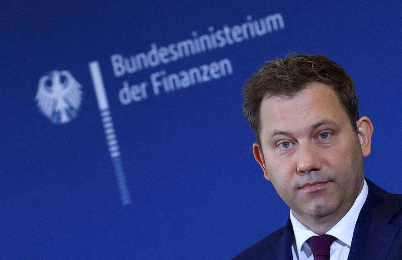 德国副总理克林拜耳（Lars Klingbeil）将在下月访问北京，与中国共产党进行政党对话。（路透）