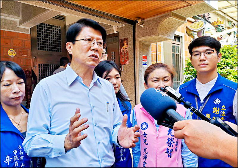 陳亭妃控介入綠初選 謝龍介：絕不會做這種事