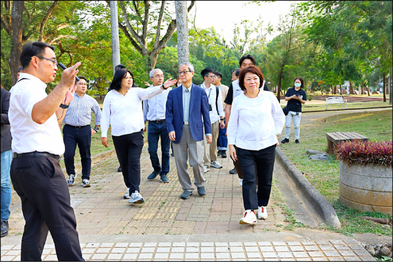 嘉縣、市文化場域風損修繕 李遠現勘