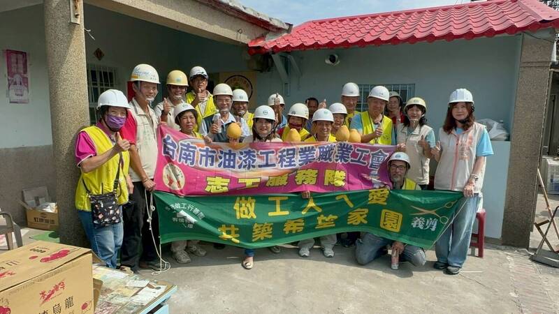 修繕弱勢屋不停歇 台南做工行善團完成第312戶