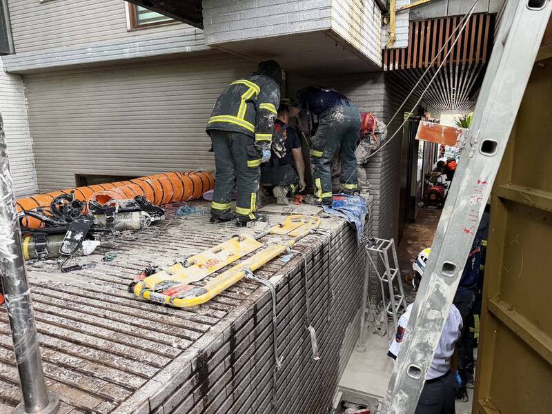 清洗北投溫泉蓄水池吸入過量硫化氫 2名工人不幸死亡