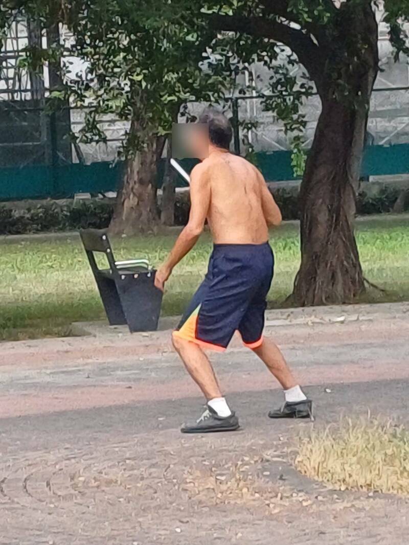 公園打赤膊運動屢勸不聽 高雄男苦吞2000元罰單
