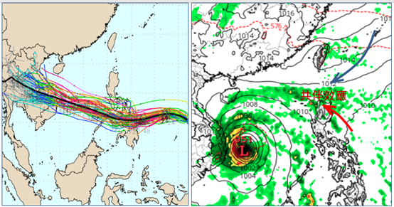 東北季風影響水氣多變 吳德榮：熱帶系統發展待觀察