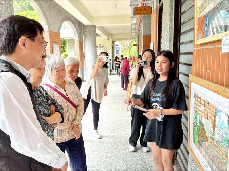 竹縣瑞峰國小 台日童畫交流聯展