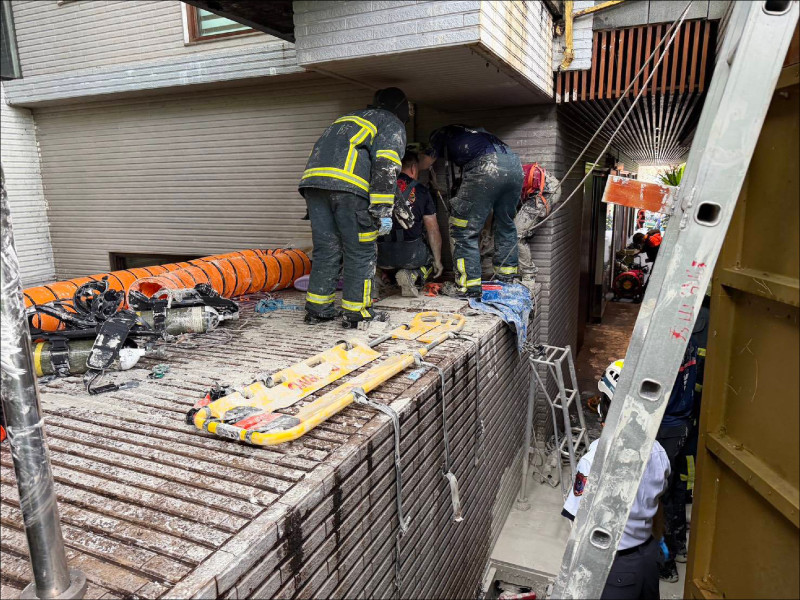 吸入超標20倍有毒硫化氫／北投清溫泉蓄水池 2清潔工喪命