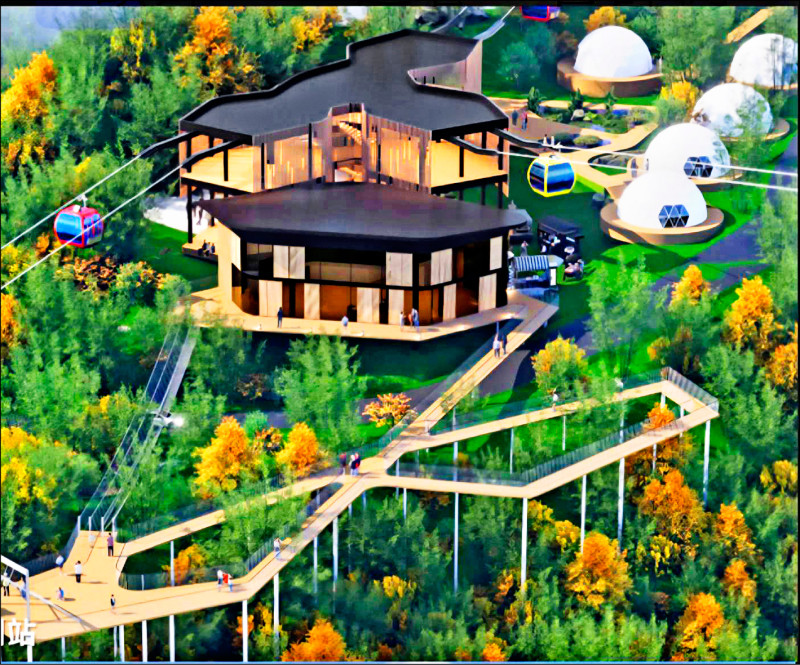 竹山太極峽谷空中纜車 明年10月發包興建