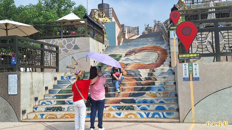 南投名間野茶祭活動，將於受天宮階梯區等地舉行。（記者張協昇攝）