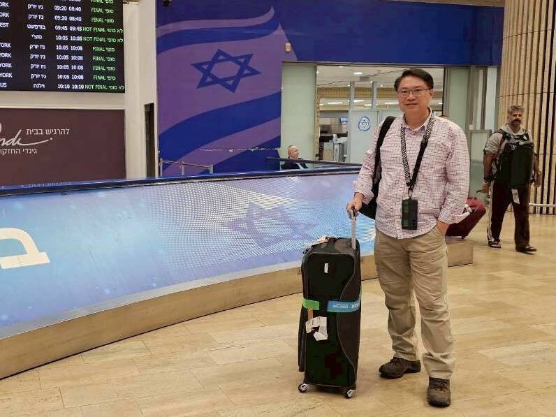 赴以色列取經「全社會韌性」 林右昌揭輝達以國規模：台北要再加把勁