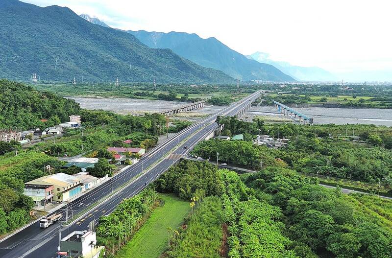 花蓮重要要道木瓜溪橋改建 7日竣工