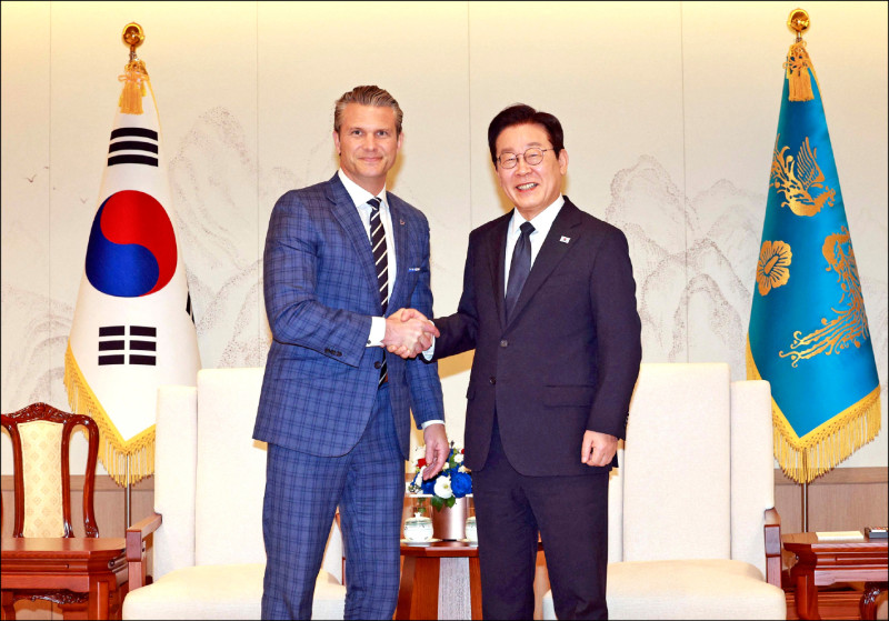 駐韓美軍協防台灣？ 美戰爭部長︰區域任務保持彈性