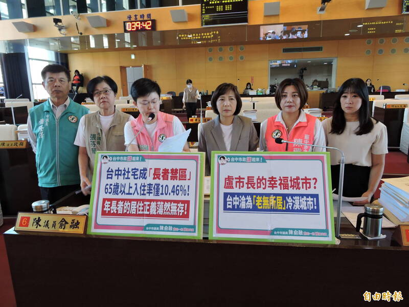 長者面臨租不到房子困境 中市議員曝:協助打40戶都遭拒