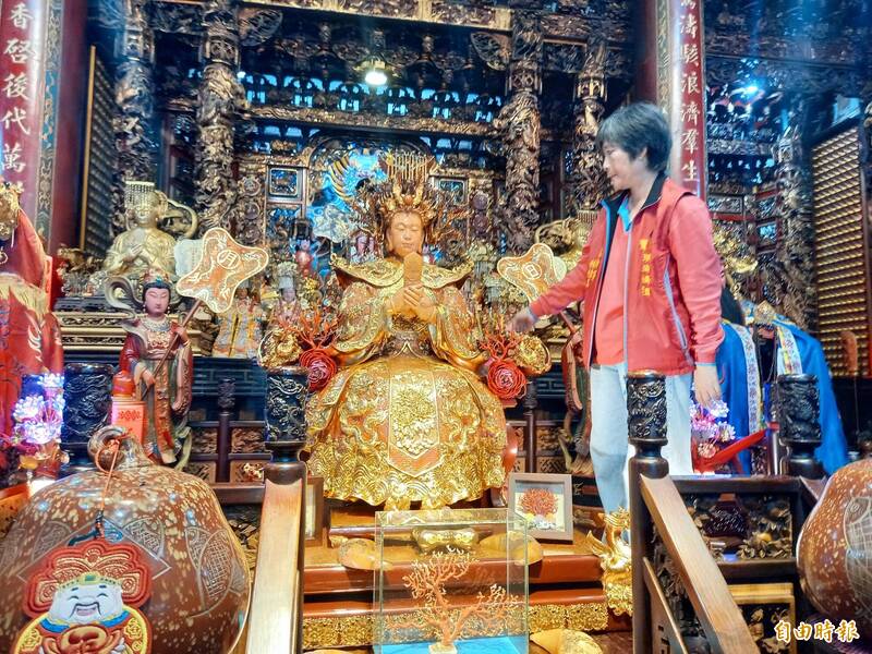 南方澳進安宮珊瑚媽祖遭洗劫 廟方發文︰信仰心靈巨大創痛