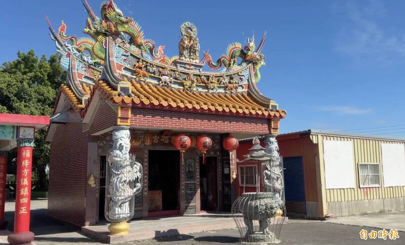 震福宮表示，收費「還有商量空間」還沒定案，將再開會決定。（記者陳冠備攝）