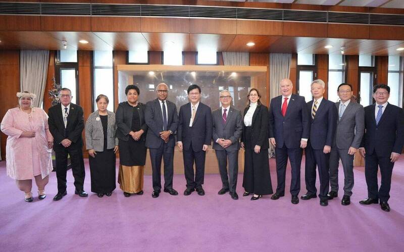 6駐聯合國常代訪台 團長馬紹爾常代：台灣是國際社會不可或缺一員