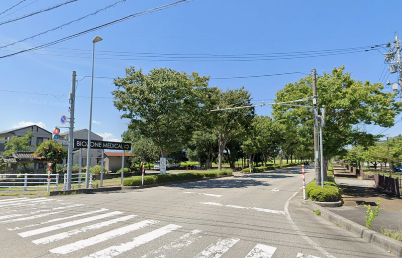日本富山市獵人射殺熊隻。圖為富山市41號國道前往縣立綜合運動公園的路口。（圖擷自Google街景）