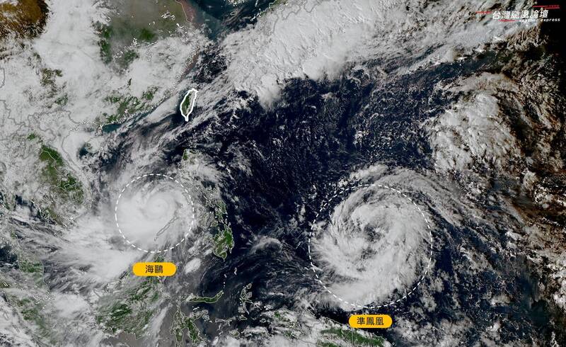 「鳳凰」比颱風「海鷗」還大顆！曝最新路徑「北轉機率非常高」