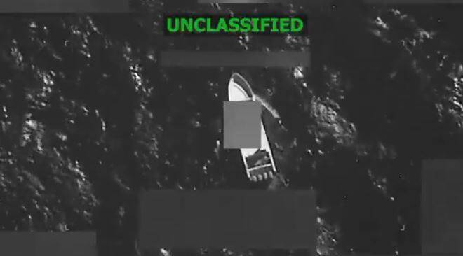 美防長曝光影片！ 美軍又開轟「運毒船」陷火海2死