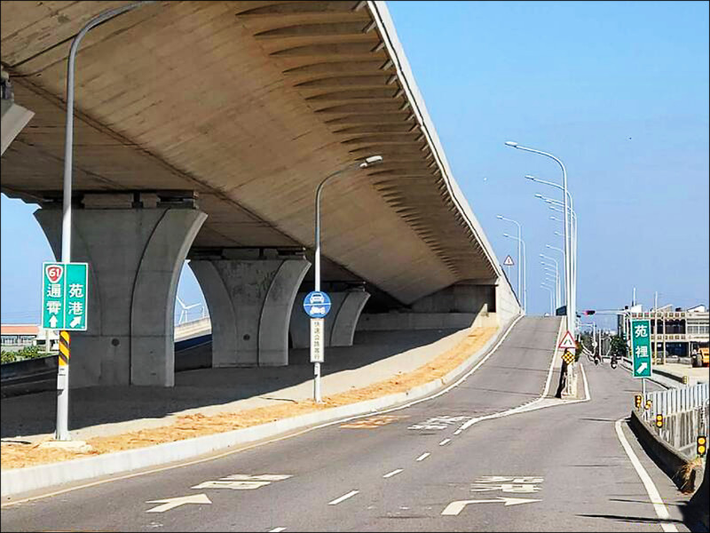 台61房裡交流道增設匝道 交通部退回