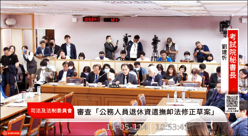 關鍵條文全數保留送協商》 停砍年金修法 綠：審查只是過水