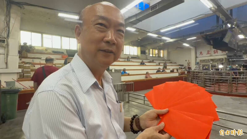 彰化肉品拍賣 紅包刺激買氣強強滾「每公斤116元」