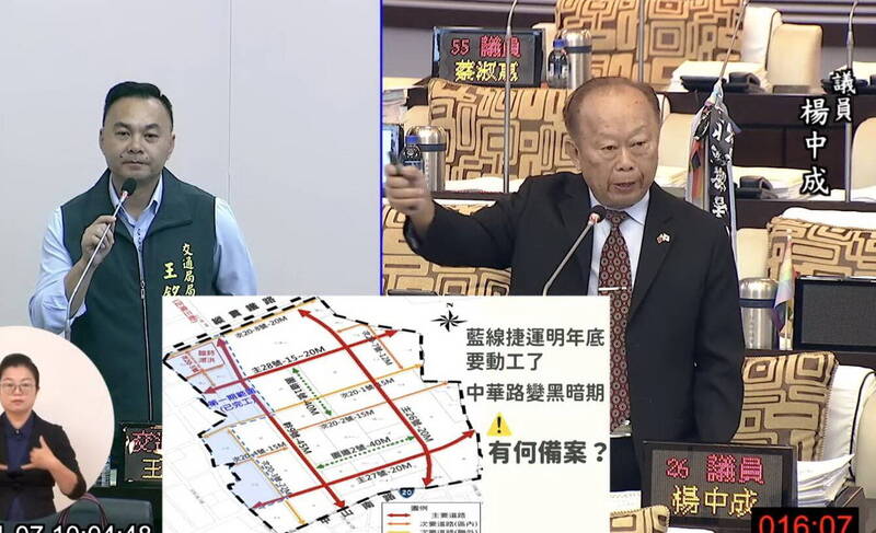 台南捷運藍線施工憂交通黑暗期 替代道路康橋大道拚明年動工