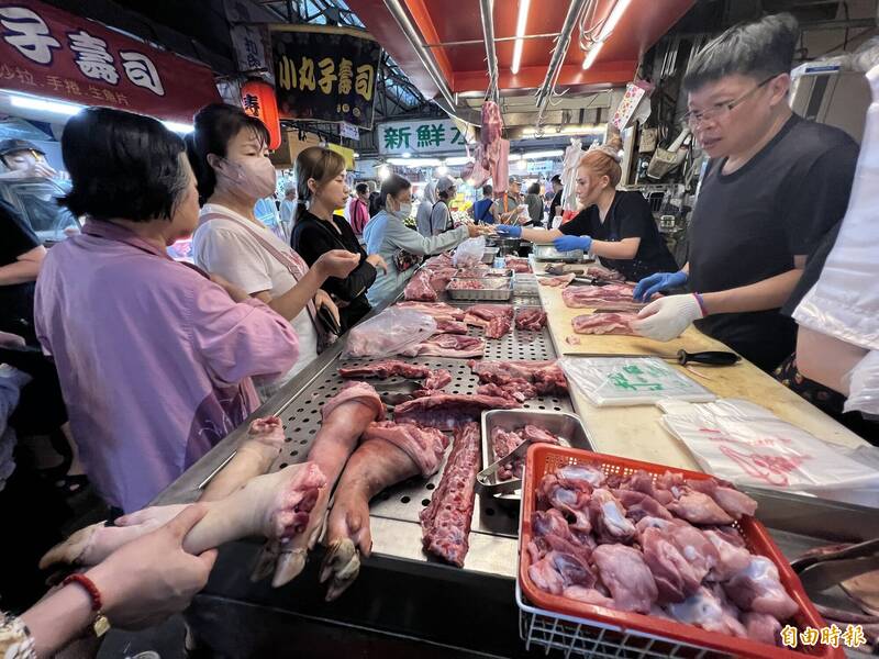 台中非洲豬瘟清零解封 黃昏市場重現買氣
