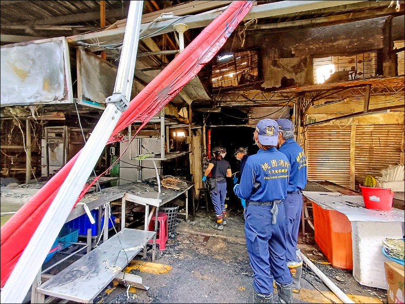 南門市場大火 桃園啟動4措施助攤商