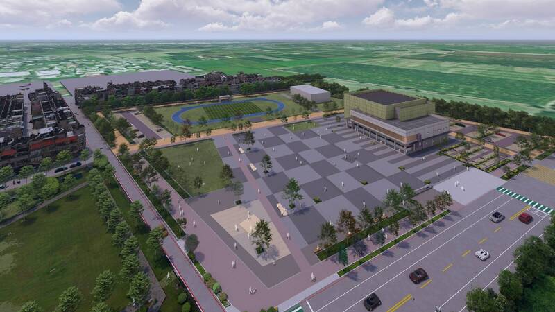 二林樂活運動館3.5億到位明年工程發包 鎖定中科園區人潮