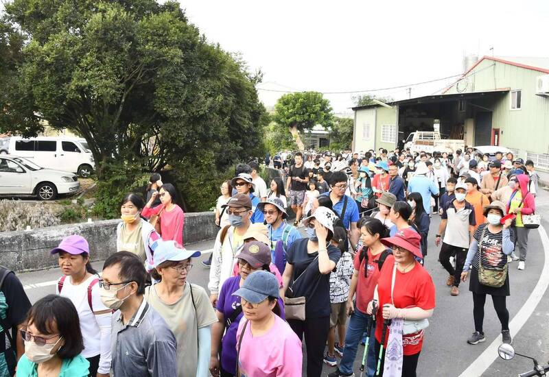 卦山大縱走 千人挑戰彰化花壇大嶺巷步道