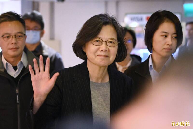 接棒蕭美琴外交突破 蔡英文卸任後第三度訪歐