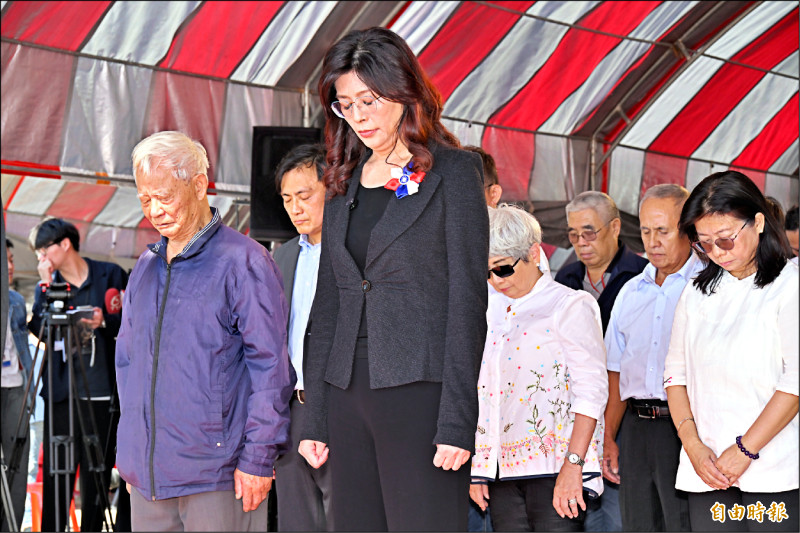 鄭麗文追思共諜 綠委批:認賊作父 現場標註吳石「犧牲烈士」 鄭辯稱沒祭拜