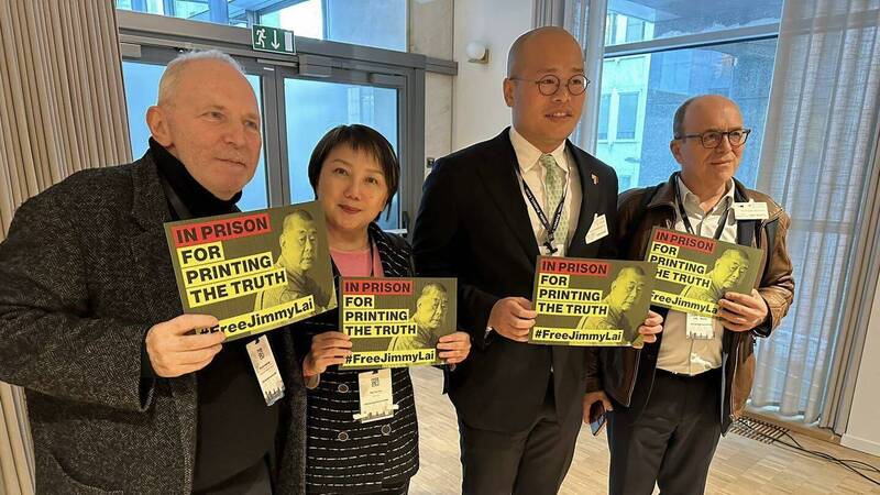 范雲偕50幾位IPAC國會議員 替仍被囚禁黎智英發聲