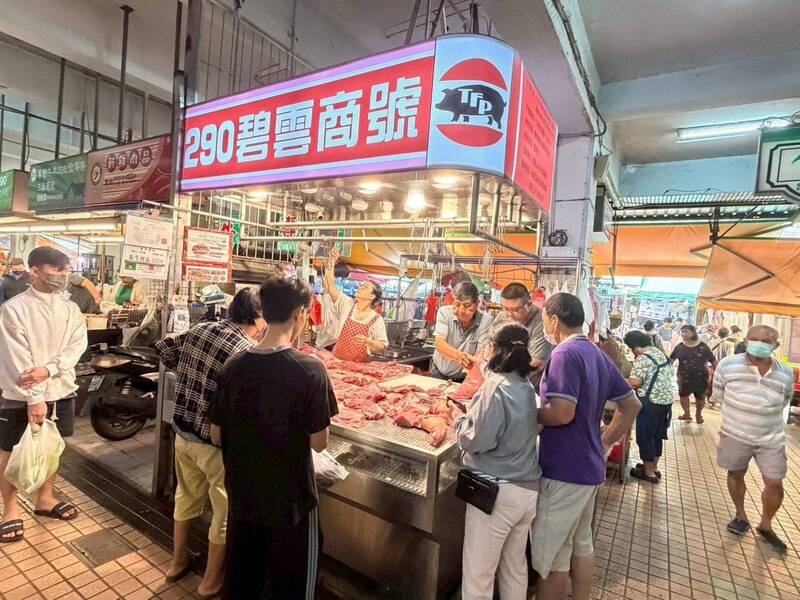 豬肉攤人潮回流 南市府：確保價格、供應穩定