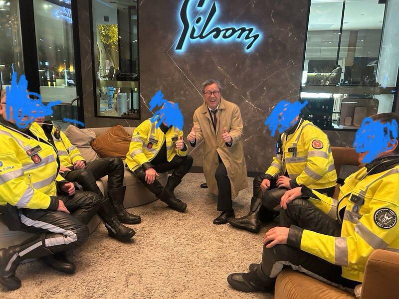 蕭美琴赴IPAC大陣仗維安 謝志偉貼1張照:怪中國去年幹的好事!