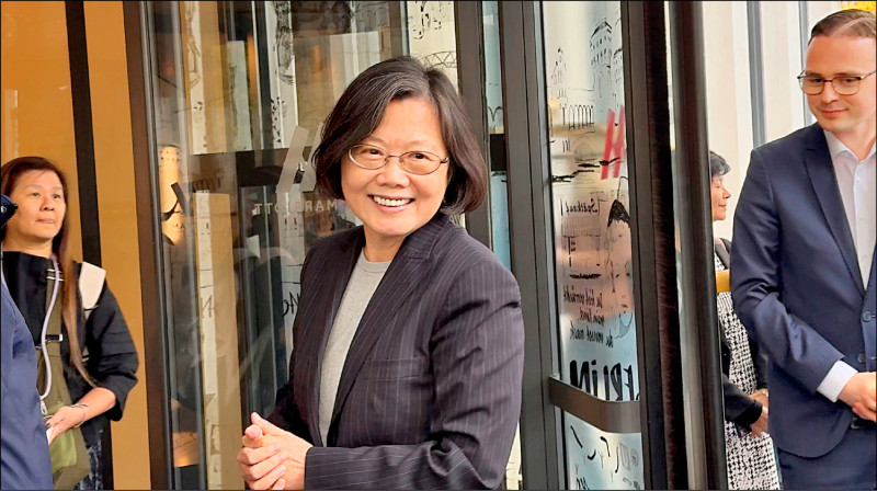 今出席首屆「柏林自由會議」》深化台歐關係 蔡:我們再繼續努力