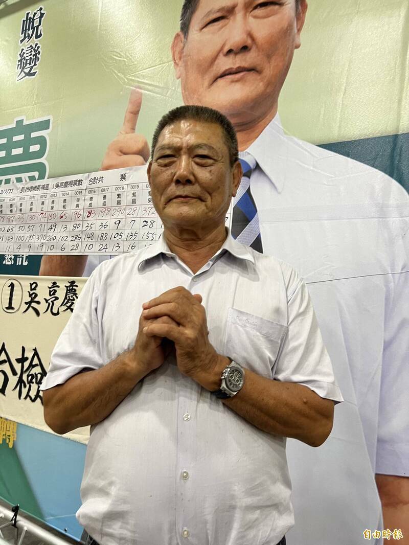 长治乡长吴亮庆下注总统选举赌盘，被判处拘役58天。（资料照）