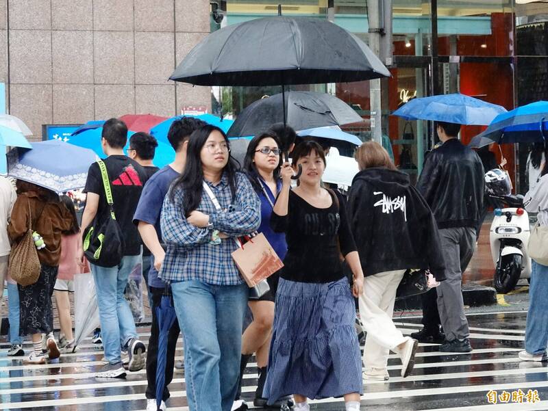 北北基宜大雨特報! 北台灣雨勢越晚越明顯